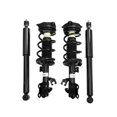 4PCS Front Struts & Coil Springs Rear Absorbers Fits 2007-2012 Nissan Versa Foto 1 de 4