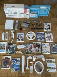 Nintendo Wii mit Mario Kart, 13 Spiele, HDMI - OVP* - Bild 1 von 14