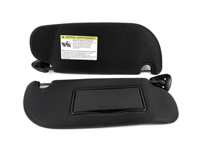 2006–2011 Ford Crown Victoria Grand Marquis Sun Visor Set LH RH Black OEM - Image 1 of 4