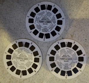 Reno and Virginia City View Master 3 Reel Set A157 Vintage - Picture 1 of 4