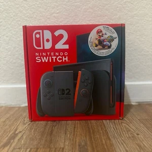 BRAND NEW Nintendo Switch 2 Handheld Console System w/ Mario Kart World Bundle - Picture 1 of 2