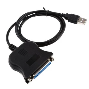 USB 2.0 à DB25 Imprimante Parallèle LPT Adaptateur Câble D'adaptateur IEEE - Photo 1/3