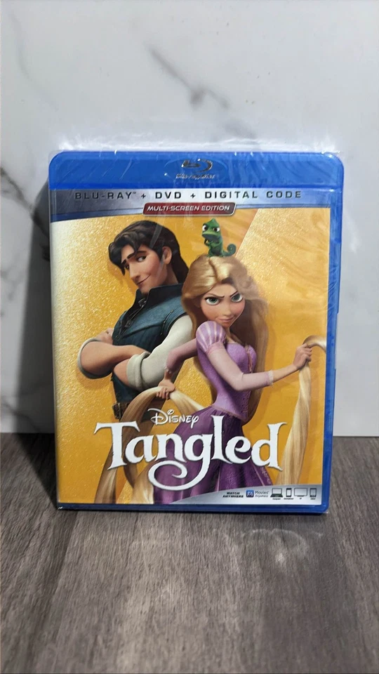 Disney Tangled Blu-ray DVD Digital Code Multi-Screen Edition 2010 Sealed - Image 1 of 1