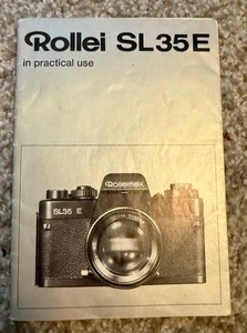 Original Rollei SL35E im praktischen Gebrauch Kamera Handbuch Anleitung Anleitung - Bild 1 von 1