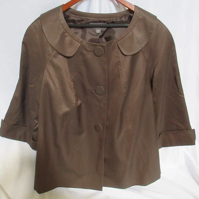 Trajes Liz Claiborne Mujer Espresión Cortos Satén Botón Manga 3/4 TALLA 18 NUEVOS CON ETIQUETAS Foto 1 de 4