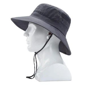 Wide Brim Sun Hat for Men/Women, UPF 50+ Waterproof Bucket Hat UV Protection ... - Picture 1 of 7
