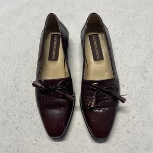 Claudio de Lorena Men's 9.5 Brown Leather Loafer Shoes - Picture 1 of 7