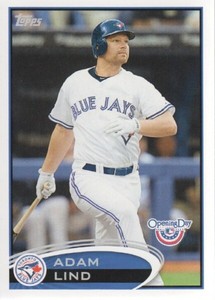 2012 (BLUE JAYS) Topps Opening Day #57 Adam Lind
