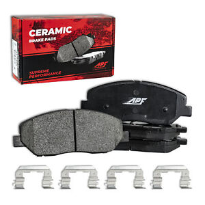Rear Ceramic Carbon Fiber Brake Pads for 2010-2017 GMC Terrain