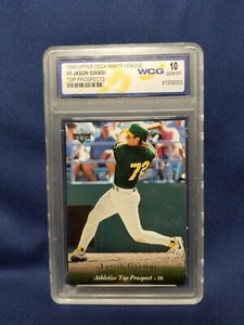 1995 UD Minor League #9 Jason Giambi Top Prospects            WCG GEM-MT 10  HOF