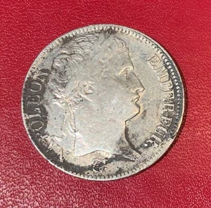 5 Francs Revers Empire 1811 Q Perpignan Napoléon Ier - Ier Empire, 1804–1814 - Imagen 1 de 2
