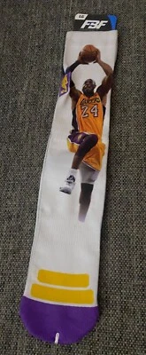 Kobe Brany FBF Originals Lakers Socks Size Large - Image 1 of 3
