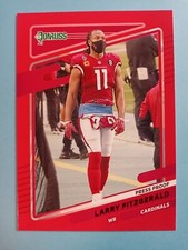 Larry Fitzgerald 2021 Donruss Press Proof Red #246B Cardinals Pitt Panthers SP