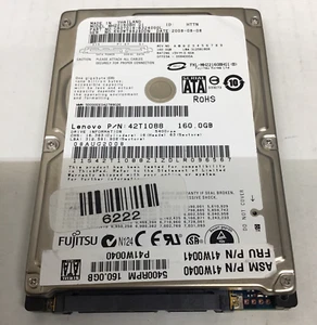 Fujitsu HDD 160GB 42T1088 CA7018-B324000L 5400RPM - Picture 1 of 2