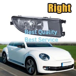 Right For VW Beetle 2012 2013-2016 Front Bumper Halogen Fog Light Lamp Clear Len - Picture 1 of 10