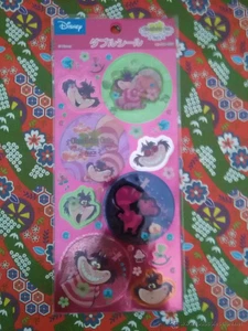  made in japan disney alice in wonderland STICKERS SEALS  - Picture 1 of 1