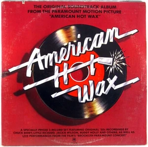 2 LPs A&M AMERICAN HOT WAX Film Soundtrack 1978 Chuck Berry Buddy Holly SP-6500 - Picture 1 of 5