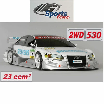 FG Modellsport 1:5 Sportsline 2WD 530 Chassis 23ccm³ Audi A4 DTM Siemens - Bild 1 von 4