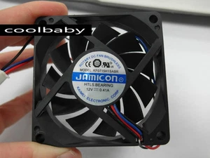 1pc JAMICON KF0715H1SABR fan 12V 0.41A 70*70*15mm 3pin - Picture 1 of 1