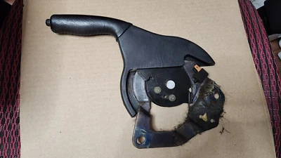 Manija de emergencia freno eléctrico Toyota Mr2 Ebrake 91-95 cuero negro SW20 estacionamiento Foto 1 de 4