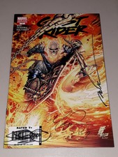 Marvel ghost rider 1 2006 triple signed Daniel way mark texeira mark silvestri