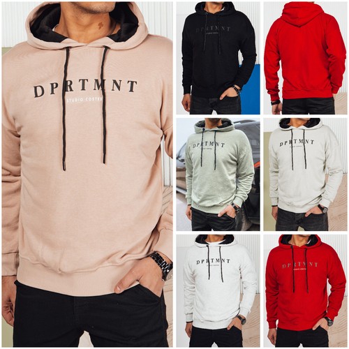 SACAI Felpa con cappuccio uomo felpa con cappuccio sport pullover con iscrizione DSTREET S 2XL