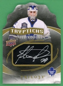 Felix Potvin 2015-16 Upper Deck Trilogy Tryptichs Autograph /40 #T-TOR1 - Picture 1 of 2