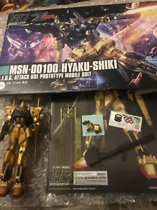 Gundam HGUC MSN-00100 Hyaku-Shiki Revive HG 1/144 Model Kit USA montiert - Bild 1 von 10