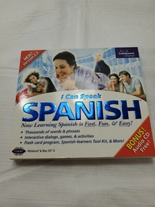 I Can Speak Spanish (PC, Windows and Mac, 2006, 2-Disc Set) Learn Spanish - Picture 1 of 2