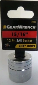 GearWrench 80507 15/16"" 12 puntos toma SAE unidad 3/8 - Imagen 1 de 2