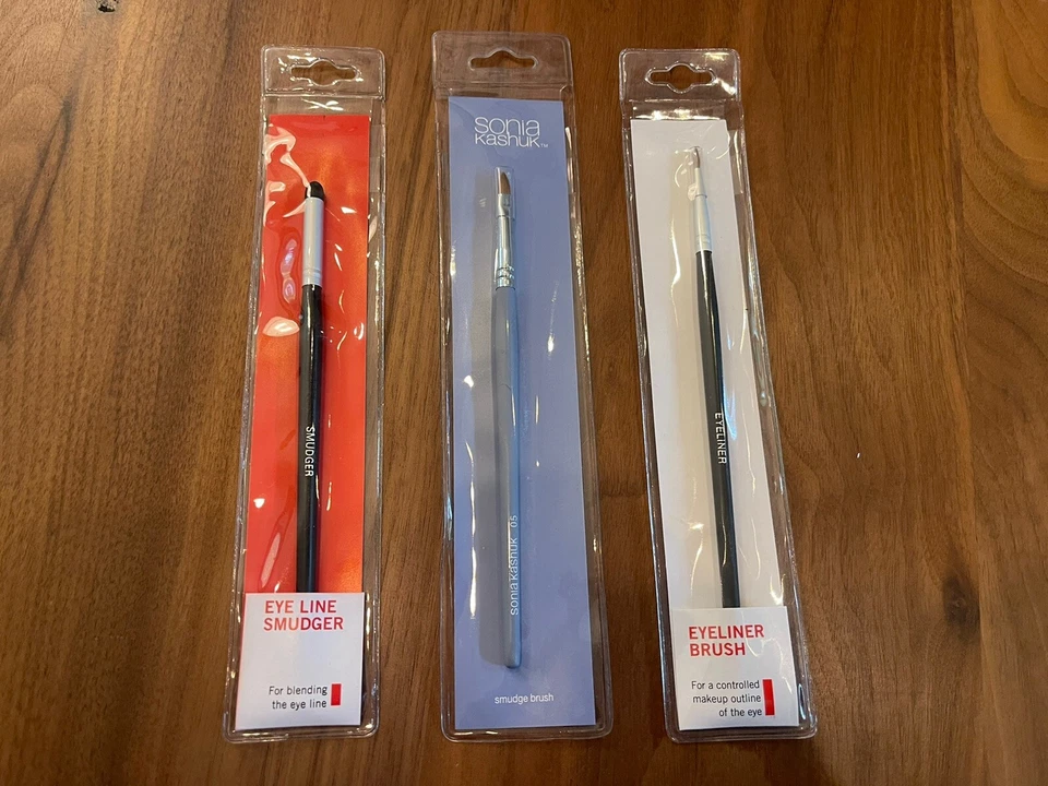 Sonia Kashuk Cepillo Profesional para Manchas +2 Delineador de Ojos Target Eye Line Smudger NUEVO ✨ Foto 1 de 4
