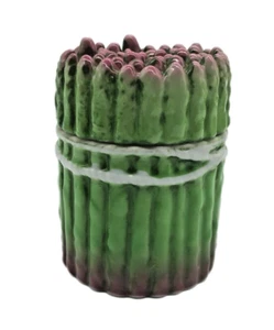 Laslo For Mikasa Vintage Asparagus Ware Asparagus Bundle Lidded Kitchen Box - Picture 1 of 5