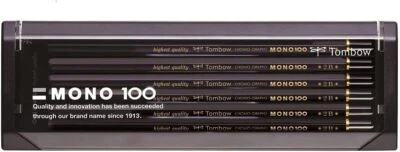 New Tombow MONO 100 2B Pencil 1 dozen MONO-1002B from Japan - Image 1 of 4