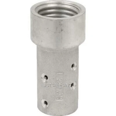 MHE-1-AL 50 MM ALUMINUM SANDBLAST BLAST HOSE NOZZLE HOLDER FOR 3/4" ID HOSE