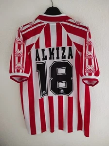 ATHLETIC CLUB 1997-1998 Alkiza 18 Match Worn camiseta shirt trikot maillot XL - Picture 1 of 7