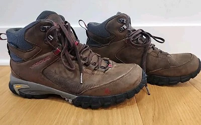 Vasque Talus Trek UltraDry Leather Hiking Backpacking Boot Brown Men Size 11.5 - Image 1 of 4