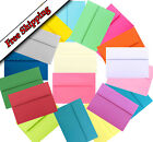Multi Rainbow Assorted 50 Envelopes for Cards Invitations Weddings Announcements