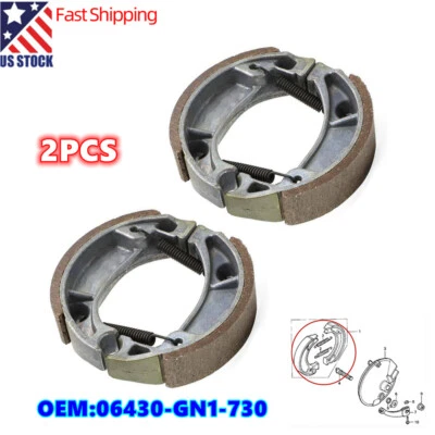 Conjunto de sapatas de freio dianteiras e traseiras para HONDA XR70R XR80R XR100R CRF70F CRF80F CRF100F - Imagem 1 de 4