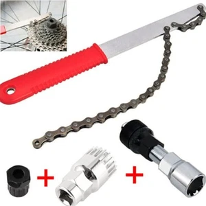 Rueda libre para bicicleta cadena látigo piñón anillo de bloqueo bicicleta bicicleta casete herramienta removedora - Imagen 1 de 6