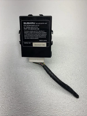 03 04 Módulo antirrobo entrada sin llave Subaru Outback 88035AE16A S-5 Foto 1 de 3