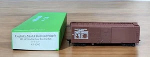 Bower English’s Model Railroad Supply HO Scale Double Door DW&P Box Car 3-1202 - Picture 1 of 8