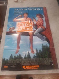OUT ON A LIMB (1992) Movie Poster 40 x 27, featuring MATTHEW BRODERICK - Picture 1 of 6