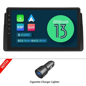 Eonon Android 13 Autoradio 8Core 6+64GB GPS Navi DSP Touch Bluetooth für BMW E46 - Bild 1 von 24