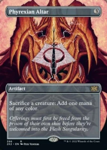 *BORDERLESS* Phyrexian Altar - Double Masters 2022 (R) - MTG - Picture 1 of 1