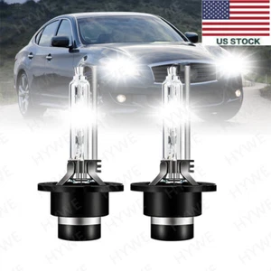 2PCS NEW OEM D2S D2R HID Xenon Bulbs Replace Stock Headlights 6500K Cool White - Picture 1 of 8