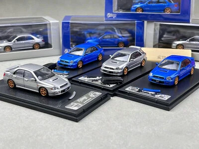 1:64 Furuya JDM Impreza WRX STI VII 7 Sports Model Diecast Metal Car - Image 1 of 4