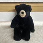 FANCY ZOO Soft Black Brown Bear Plush Stuffed Animal