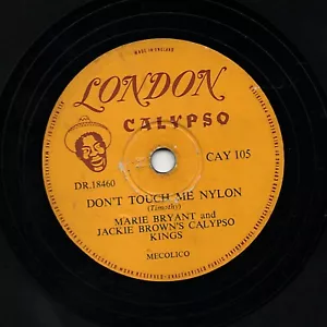MARIE BRYANT CHEEKY CALYPSO 78 DONT TOUCH ME NYLON/ WATER MELON LONDON CAY105 V+ - Picture 1 of 2