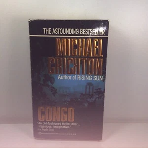 Congo by Michael Crichton Paperback Used Condition - Picture 1 of 6