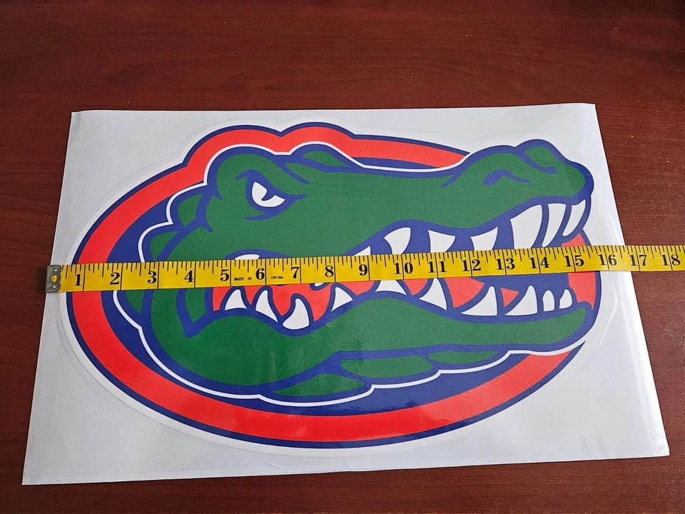 Florida Gators Huge Car Window Weatherproof Vinyl Sticker Decal Free Shipping - Image 1 of 1